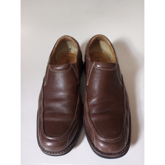Johnston & Murphy Mens Sheepskin Slip On Loafers Driving Shoes Brown Size 9.5 M main image 7